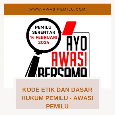 Kode Etik Penyelenggara Pemilu adalah suatu kesatuan asas moral, etika, dan filosofi yang menjadi pedoman perilaku bagi Penyelenggara Pemilu berupa kewajiban atau larangan, tindakan dan/atau ucapan yang patut atau tidak patut dilakukan oleh Penyelenggara Pemilu